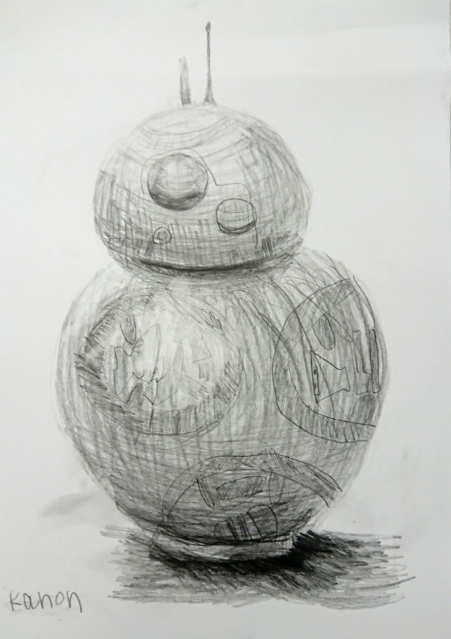 小学校2年生のデッサン