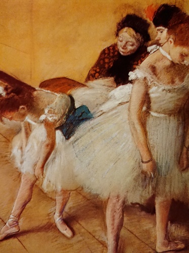 エドガー・ドガ作《ダンスの試験》