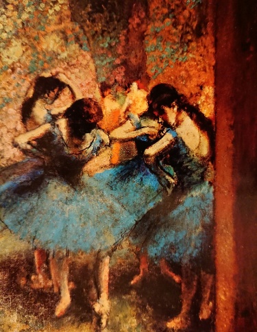 エドガー・ドガ作《青い踊り子たち》