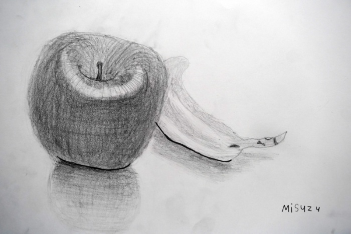 小学校1年生のデッサン