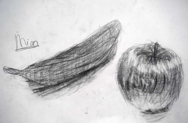 小学校3年生のデッサン