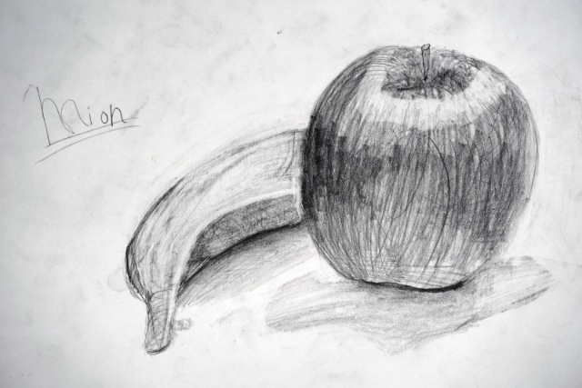 小学校3年生のデッサン