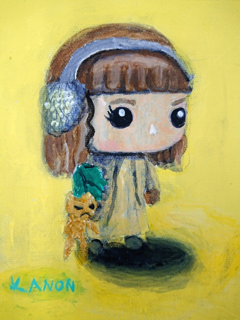 小学4年生の絵画作品