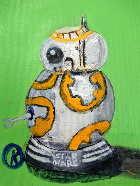 小学4年生の絵画作品