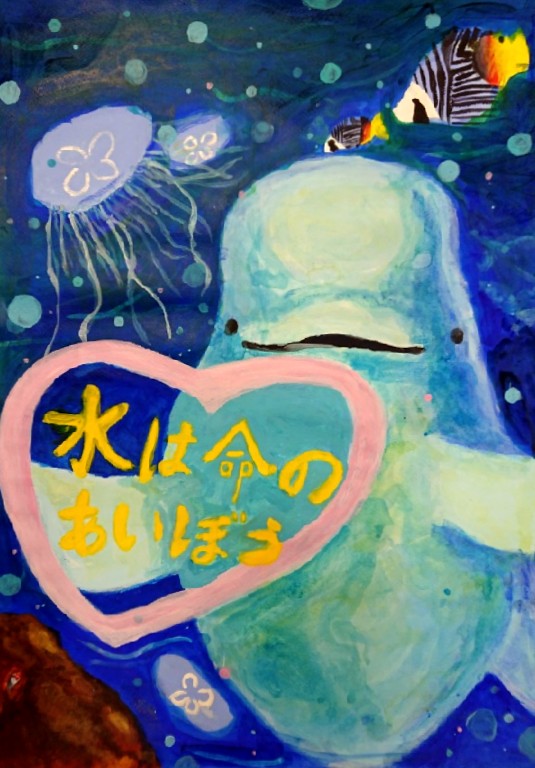 小学4年生の絵画作品