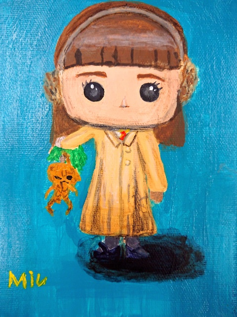 小学校5年生の絵画作品