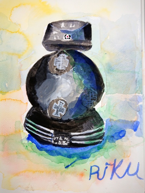 小学校5年生の絵画作品