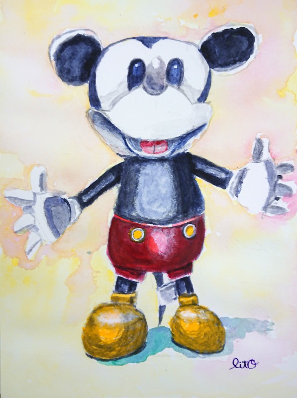 小学校5年生の絵画作品