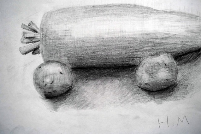 小学校5年生のデッサン