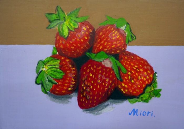 小学校6年生の絵画作品