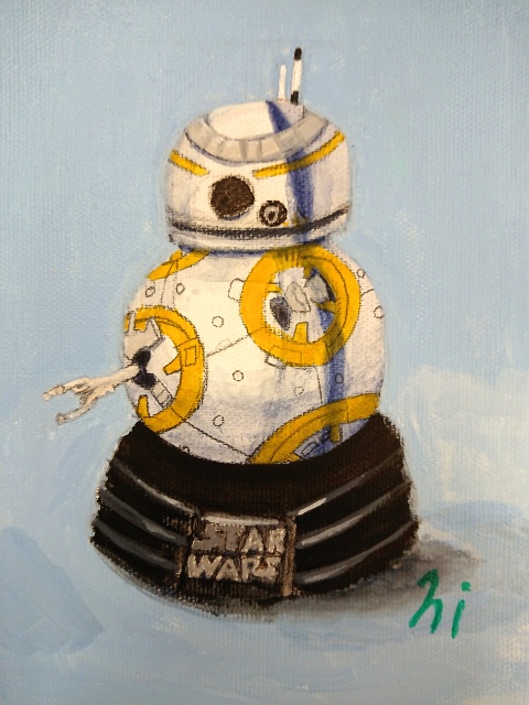 小学校6年生の絵画作品