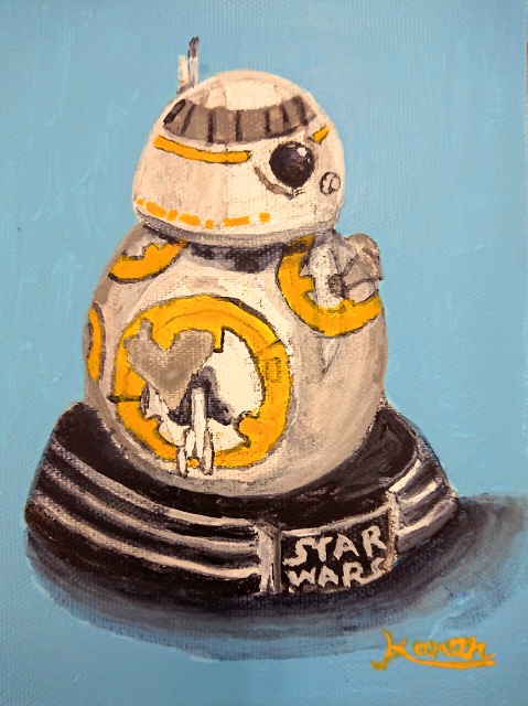 小学校6年生の絵画作品