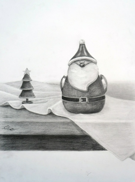 中学校2年生のデッサン