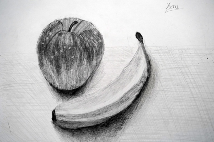 中学校2年生のデッサン