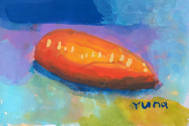 小学校3年生の絵画作品