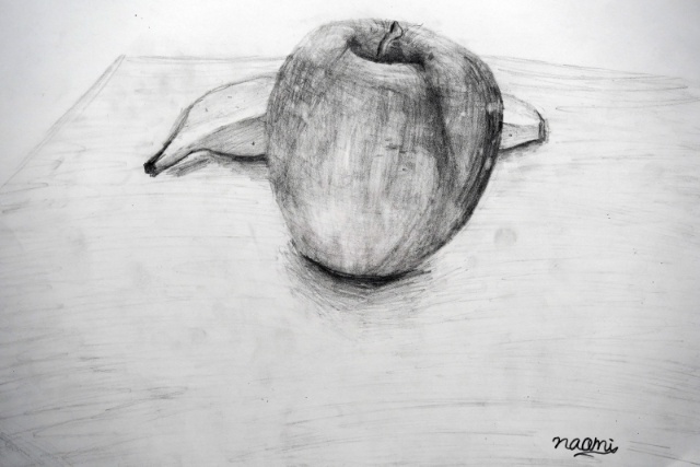 中学校1年生のデッサン