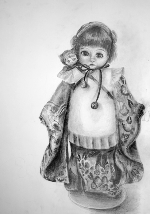 中学校2年生のデッサン