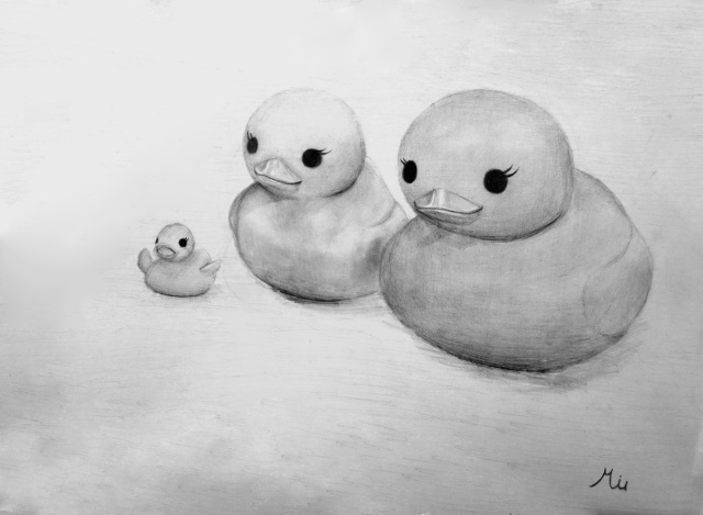 中学校1年生のデッサン