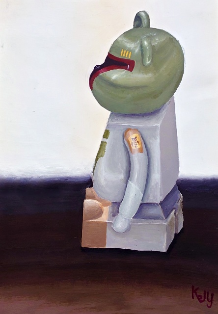 高校1年生の絵画作品