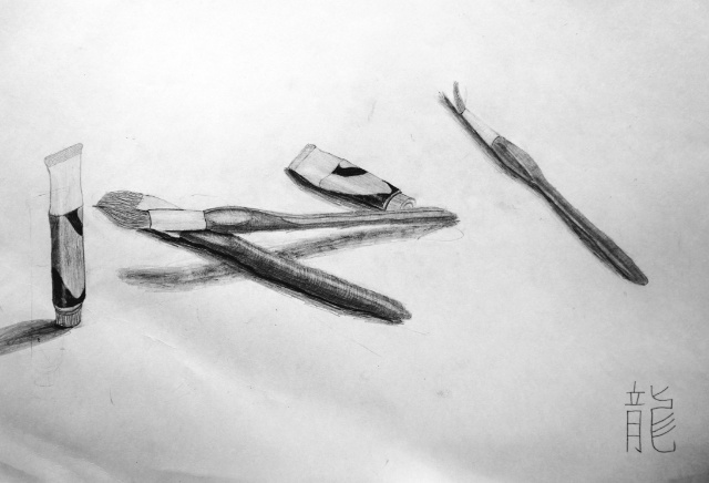 中学校1年生のデッサン