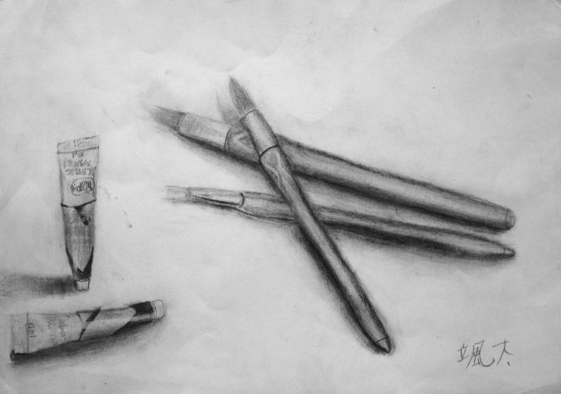 中学校1年生のデッサン