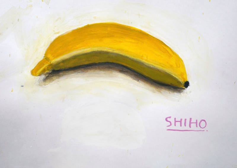 小学4年生の絵画作品