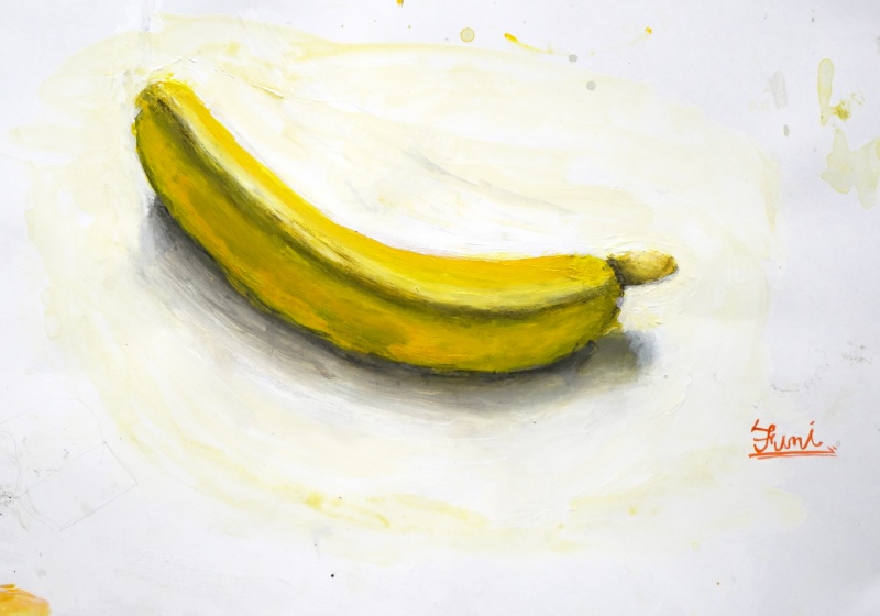 小学校5年生の絵画作品