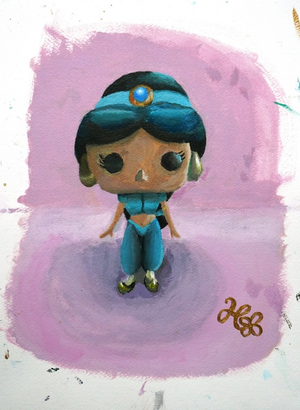 小学校6年生の絵画作品