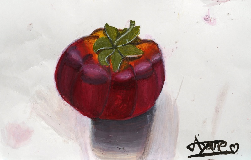 小学校5年生の絵画作品