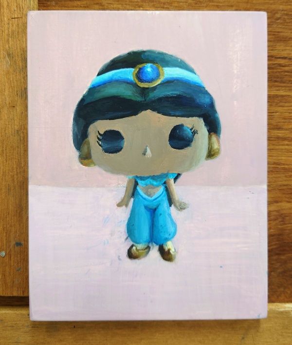 中学校1年生の絵画作品