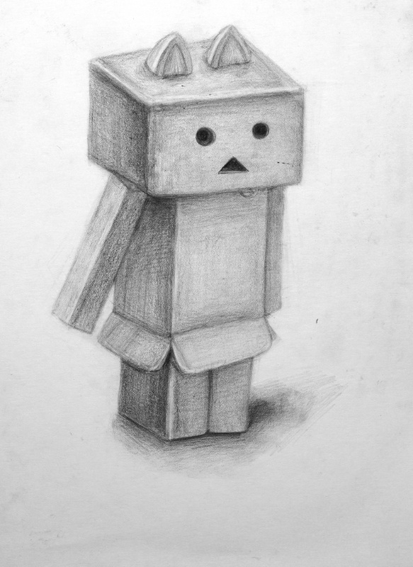 中学校1年生の絵画作品