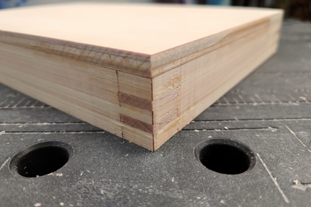 溝加工 ビスケット