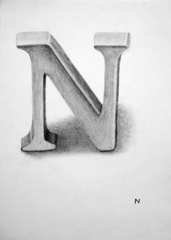 中学校1年生のデッサン