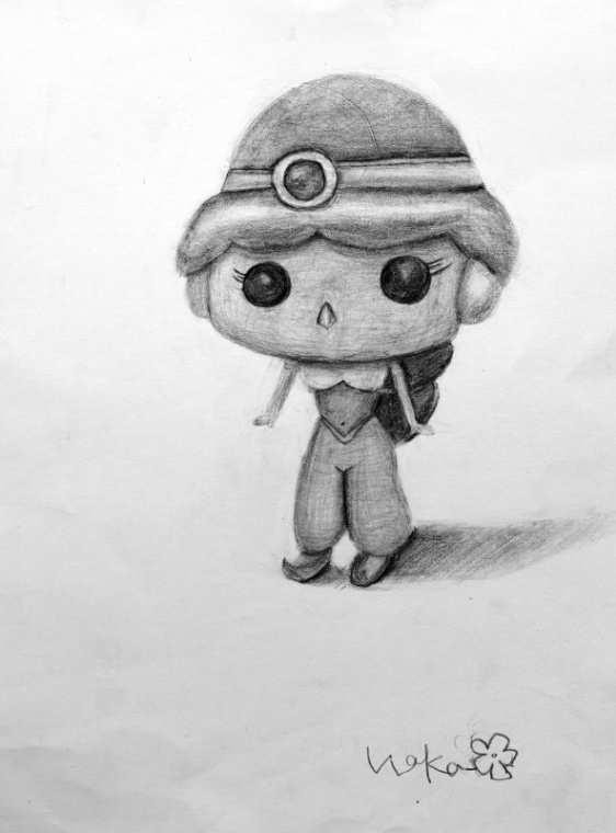 小学校5年生のデッサン