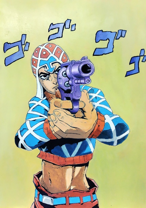 第1回推しキャラ選手権絵の具選手権 受賞作品