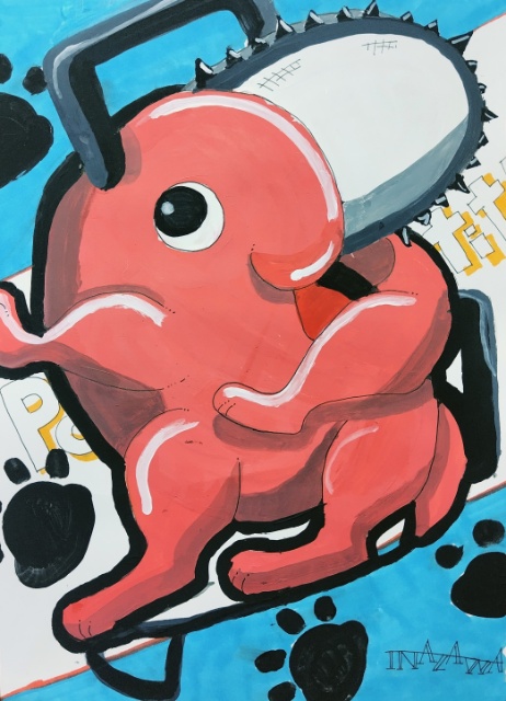 第1回推しキャラ選手権絵の具選手権 受賞作品