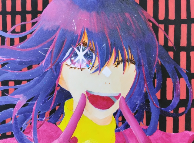 第1回推しキャラ選手権絵の具選手権 受賞作品