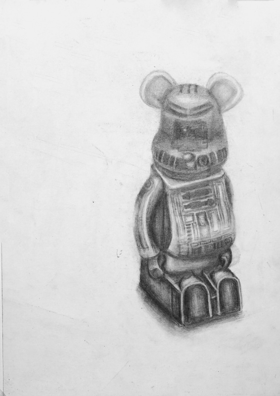 黒猫の美術教室 生徒のデッサン