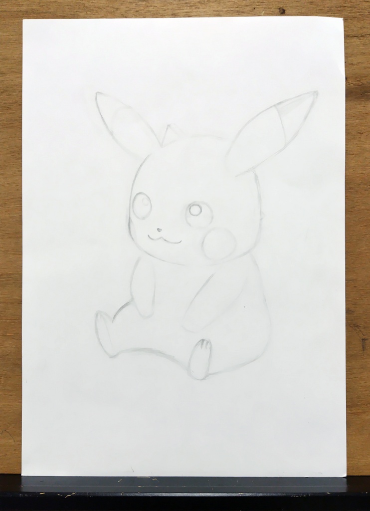 黒猫の美術教室 生徒のデッサン