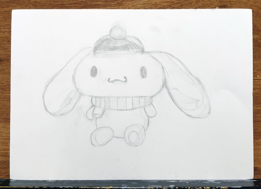 黒猫の美術教室 生徒のデッサン