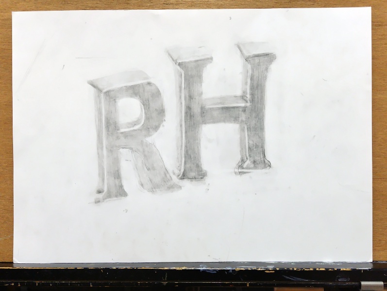 黒猫の美術教室 生徒のデッサン