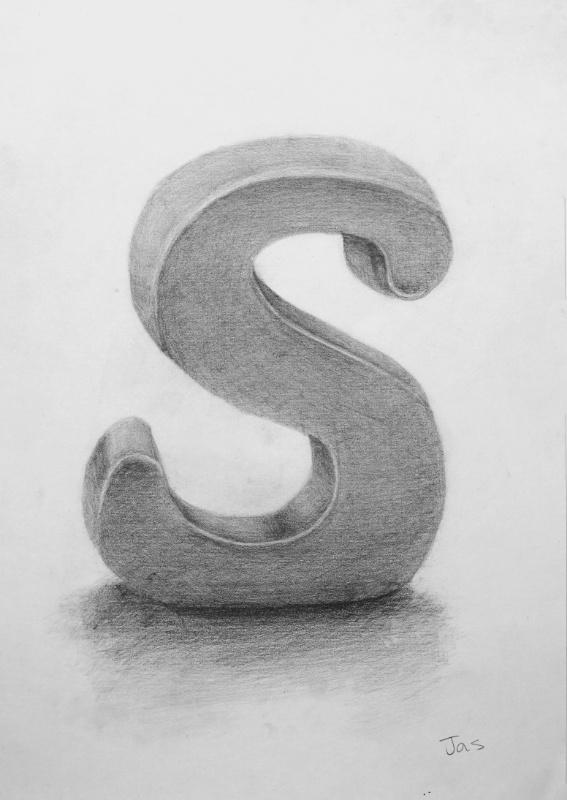 黒猫の美術教室 生徒のデッサン