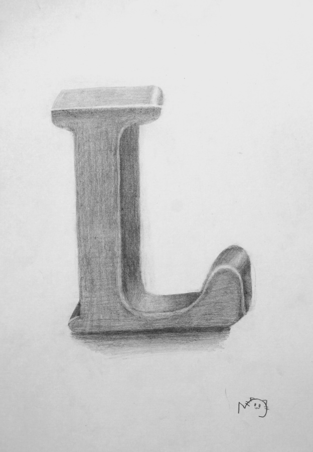 黒猫の美術教室 生徒のデッサン