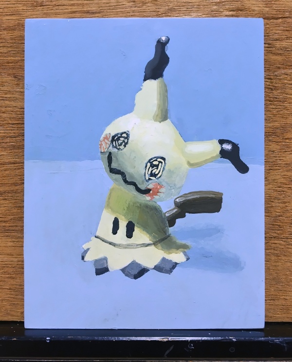 黒猫の美術教室 生徒の作品(未完)