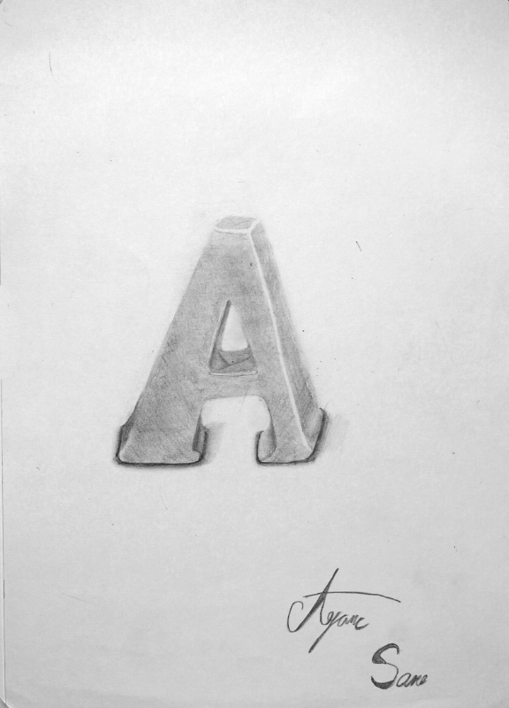 黒猫の美術教室 生徒のデッサン