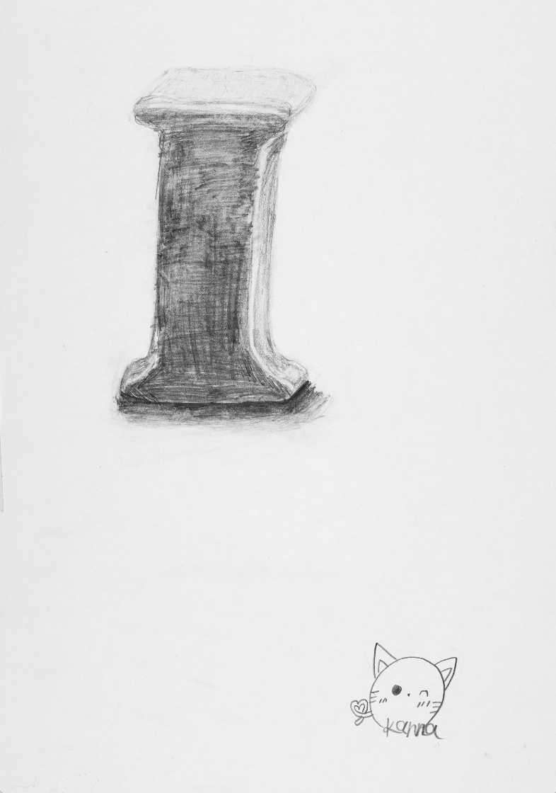 黒猫の美術教室 生徒のデッサン