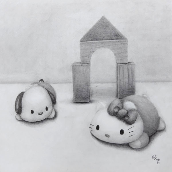 中学校1年生のデッサン