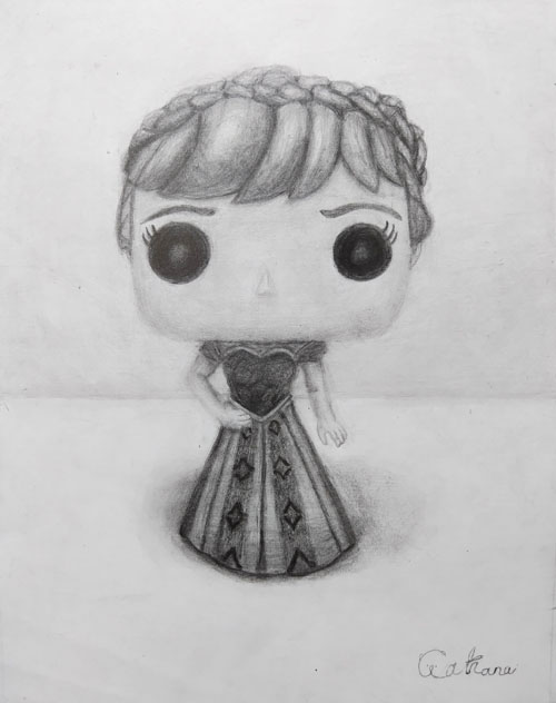 中学校1年生のデッサン