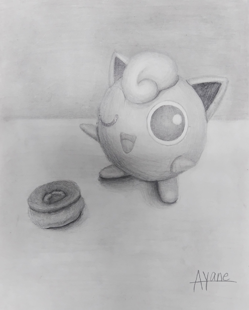 中学校1年生のデッサン