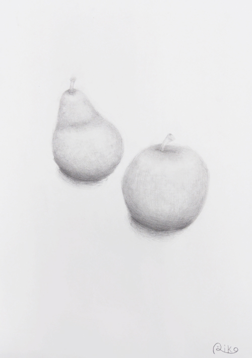 中学校1年生のデッサン